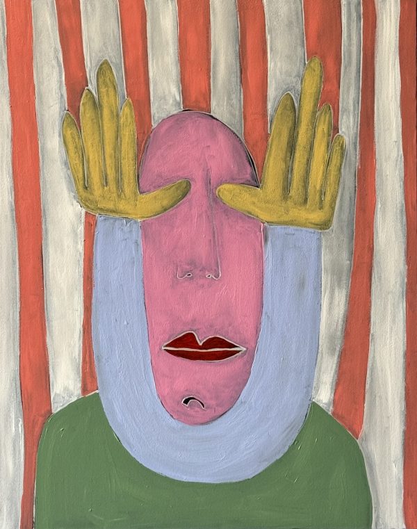 Shut up / Size 60x40 / Acrylic on Canvas / SOLD