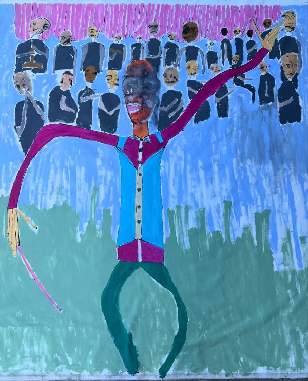 Orchestra / Size 180x150 / Acrylic on canvas