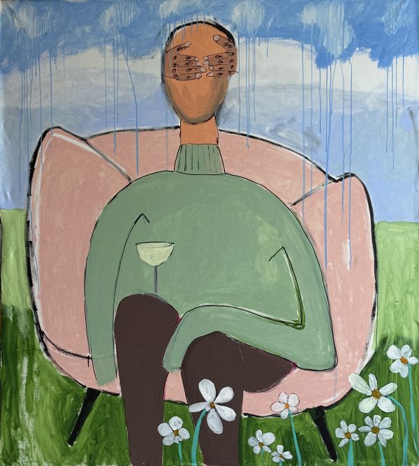 Summer vibes / Size 170 x 150 / Acrylic on canvas