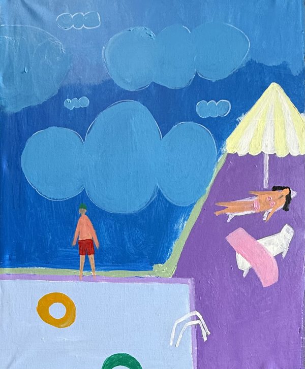 Sunny day / Size 65x55 / Acrylic on canvas